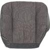 Driver Side Bottom Cloth Seat Cover, Gray Front Driver Bottom Seat Cover Fit for 2003-2007 Chevy Silverado/GMC Sierra 1500 2500 3500 HD