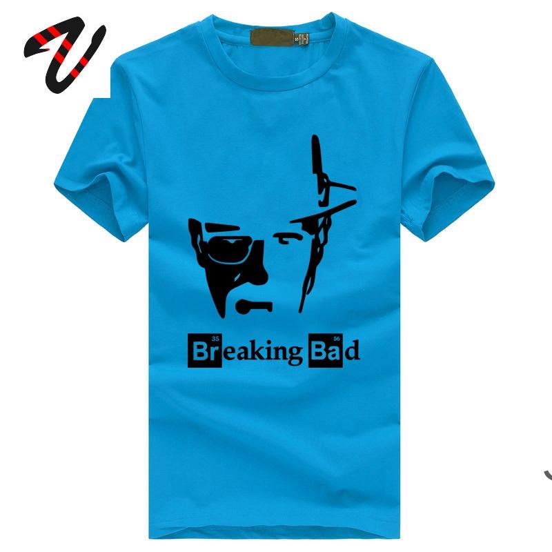 Chemical Breaking Bad Unisexs TShirts Walter White One Who Knocks Heisenberg Tshirts Homme Hipster Tees Oversized Clothing Shirt