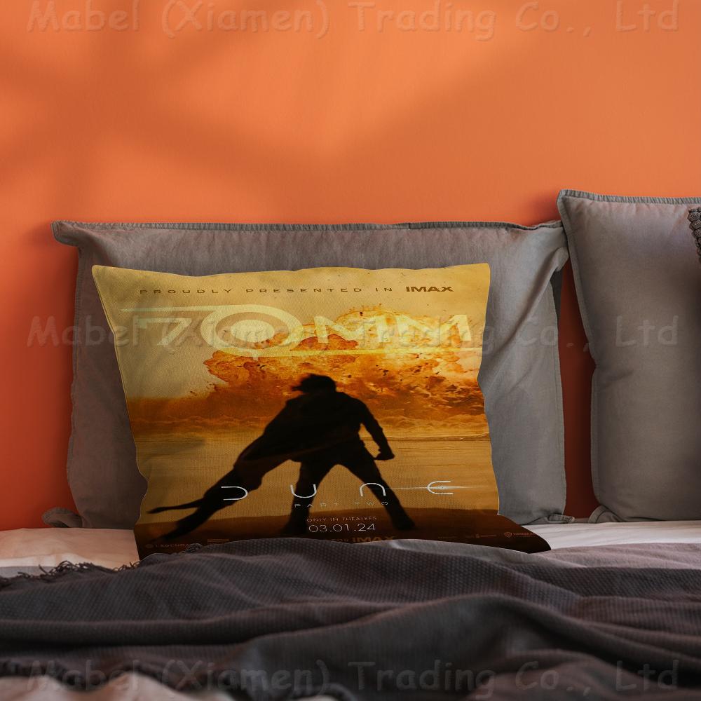 Dune Part 2 2024 Cushion Cover Pillow Cover Decor Pillowcase Printed Cushion Case for Couch