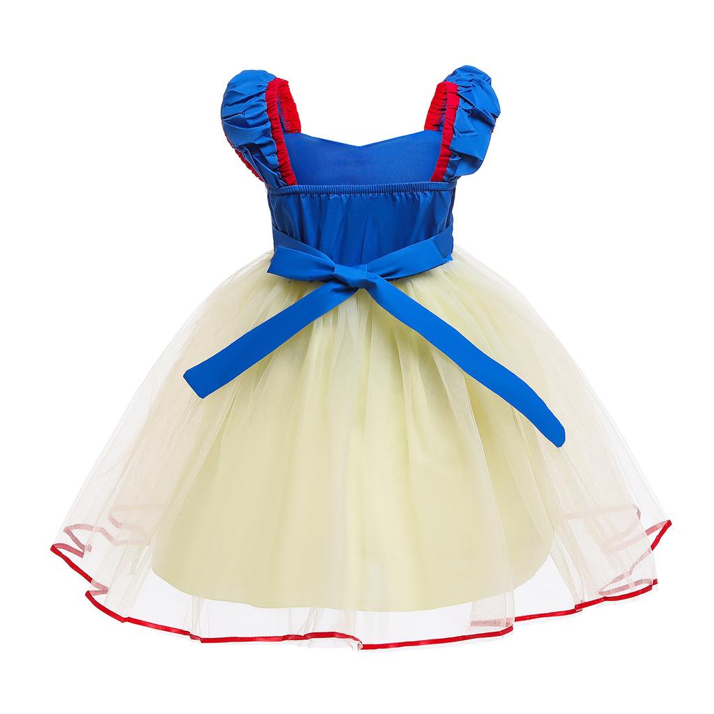 20.21 Million Holy Day Children's Foreign Trade Children's Skirt Girls Snow White Dress Summer Cotton Baby Princess Dress
