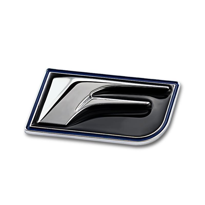 3D Metal F SPORT Logo Rear Trunk Badge Sticker Accessories For Lexus Fsport Plug-in Hybrid ES UX 300e GS GX LBX NX RX 350h 450h