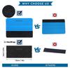 20Pcs Car Adhesive Vinyl Squeegee Tool Felt Edge Scraper 4 Inch Wrap Spatula Bubble Removal Window Tint Wrapping Tool