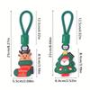 Christmas Classic Christmas Theme Cute Cartoon Design Gift Bag Charm Christmas Decoration Ornament Funny 1PC