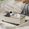 Yuzhuxun Schreibtisch-Taschentuchbox mit Organizer