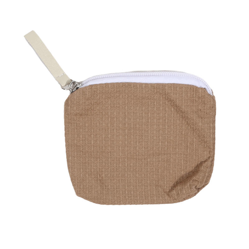 Cute Simple Zipper Small Change Purse Women Travel Card Holder Mini Cosmetic Pouch for Organizing Small Items Cash