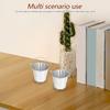8Pcs Chic Mini Metal Tin Buckets Small Iron Buckets Flower Pot Planters Baskets DIY Wedding Centerpiece Organizer