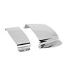 Pickup Bridge Cover Set Zinc Alloy Bass Protective Cover for PB Electric Bass GuitarSilver