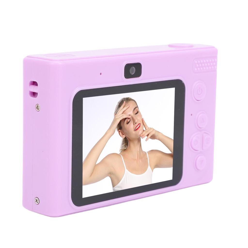 Digital Camera 2.4in Screen Dual Lens 48MP HD Photo 1080P Video Multi Filters Games MP3 Rechargeable Kids Camera