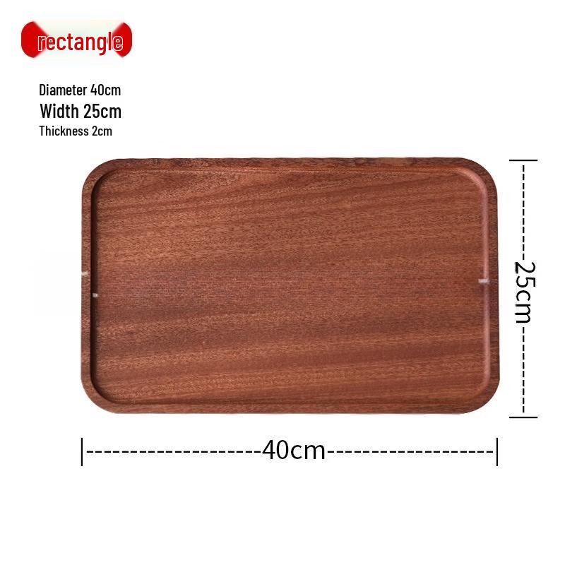 Youxia Black Sandalwood Serving Platter & Cutting Board