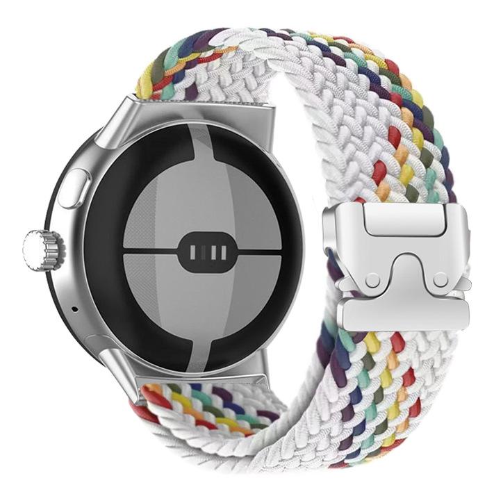 Braided Nylon Paracord Watch Band for Google 41MM/45MM