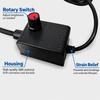 Magnetic Base LED Sewing Machine Light Dimmable Work Light  for Industrial Lathes