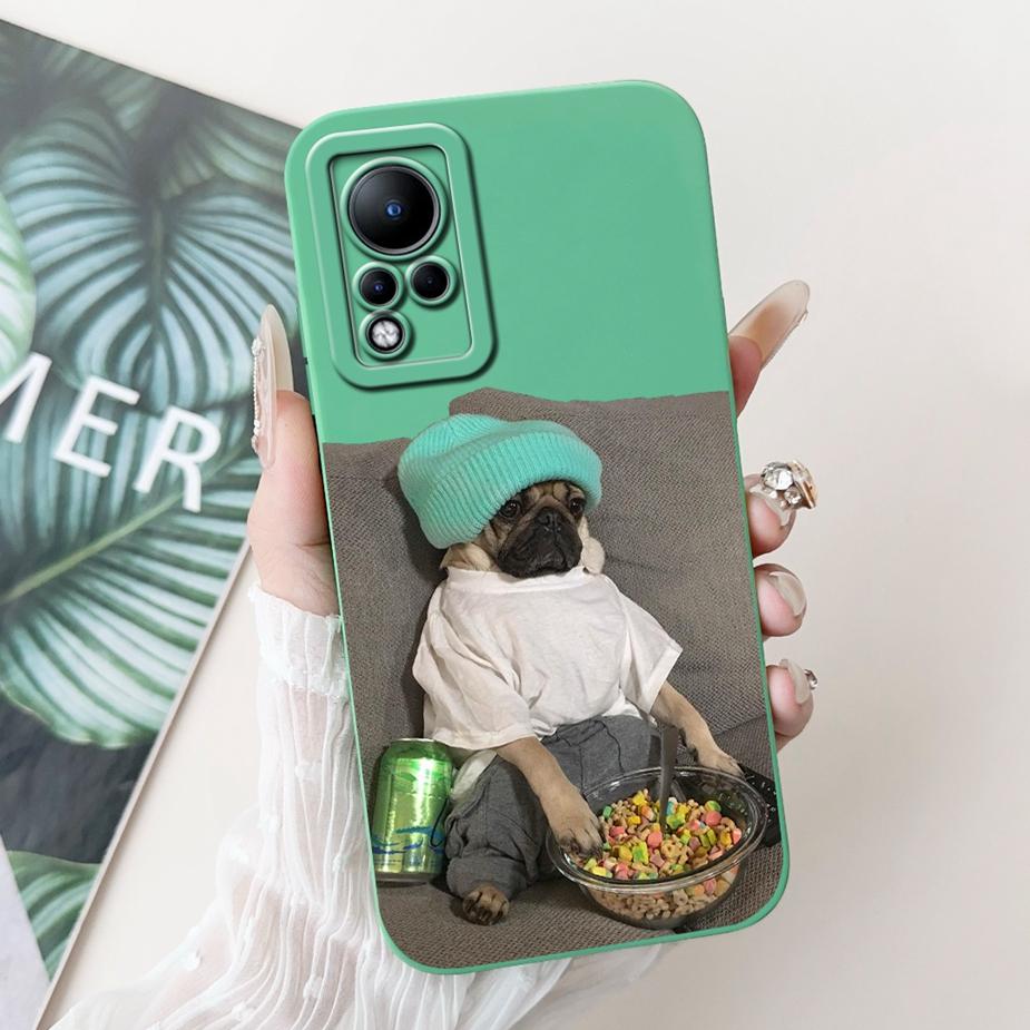 For Infinix Note 11 Case Cute Panda Cartoon Cover Shockproof Soft TPU Phone Case For Infinix Note 11s Note11 Pro X697 X698 Shell