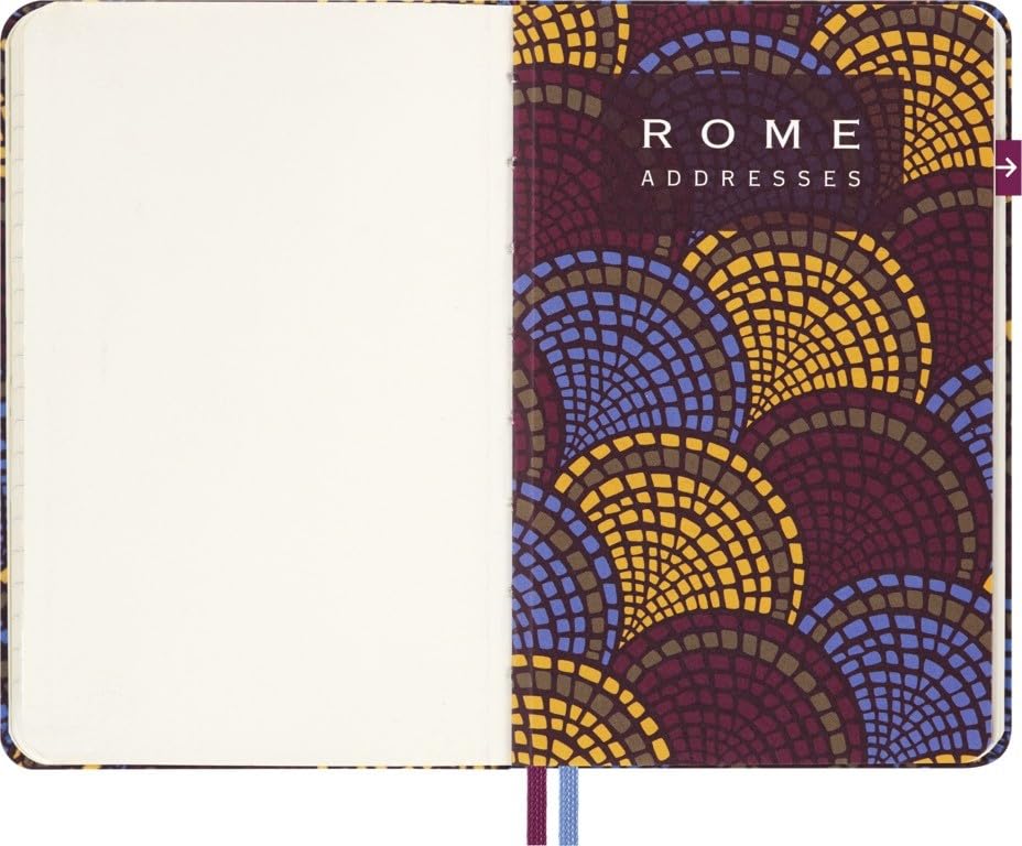 Moleskine LUXE X Moleskine Rome City Notebook, Hardcover, Pocket Size, Lined, CNLCRM