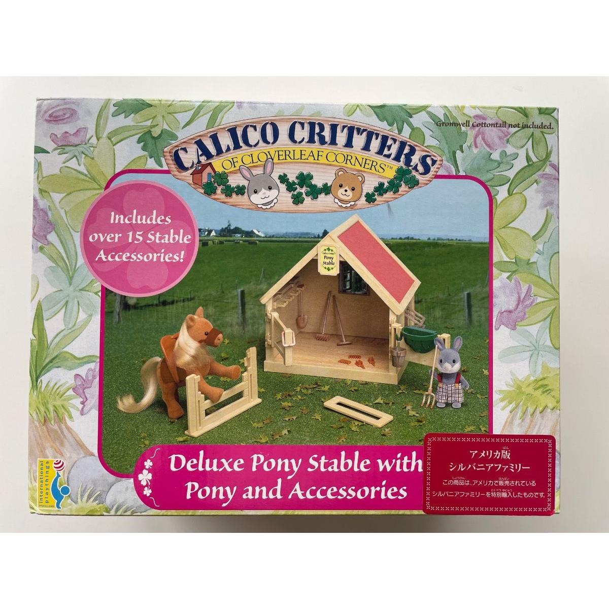 Used Sylvanian Families US version stable CALICO CRITTERS new unused