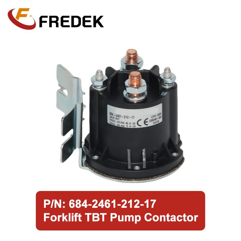 Electric Forklift Spare Parts 24V DC Hydraulic Pump Contactor 684-1261-212-17 Motor Relay for Trombetta TBT Pump