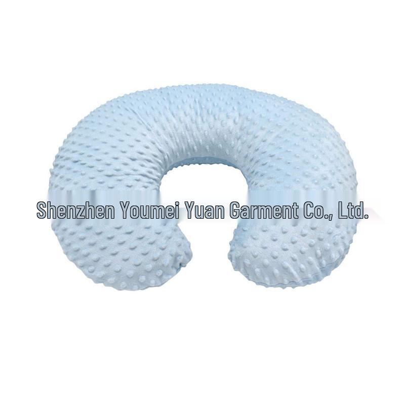 Baby U-Shaped Nursing Pillow, Multifunctional Bean Velvet Support & Feeding Pillow