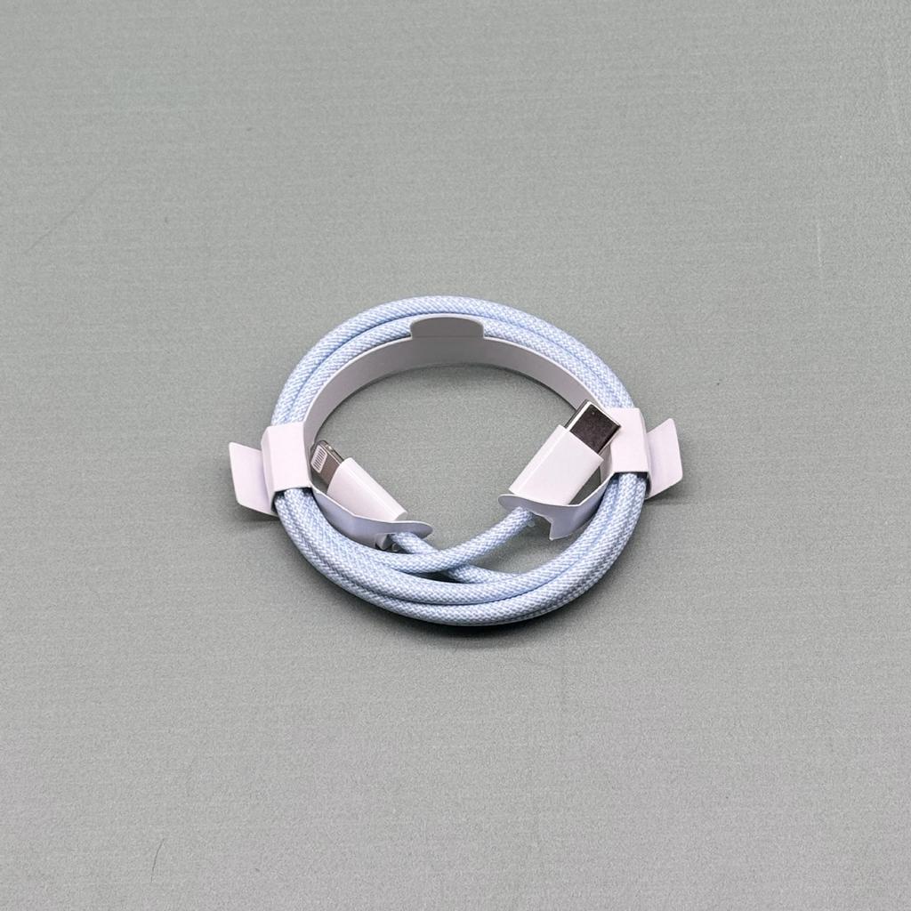 Knitted Macaron PD20W Double C Cable for Apple 16/15/14/13 Devices