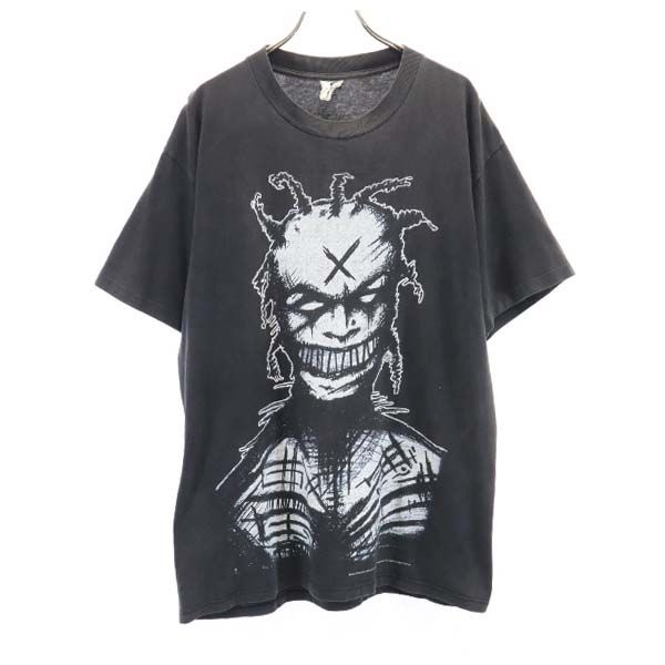 white zombie 90s FREAKAZOID HEAVEN DOUBLE made in the USA double-sided printing Short sleeve T-shirt Men's Used