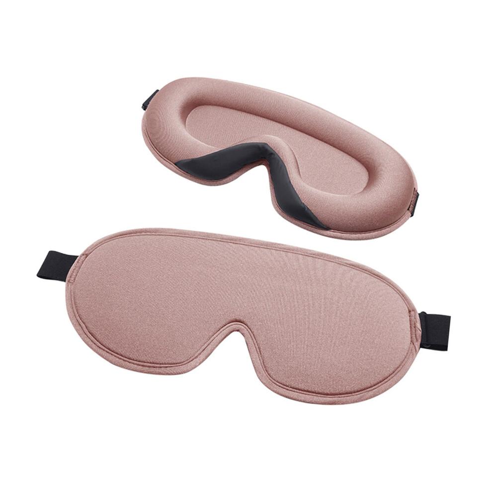 3D tvarovaná maska na spaní blokující světlo pro ženy a muže, prodyšná, nastavitelná, 64 g