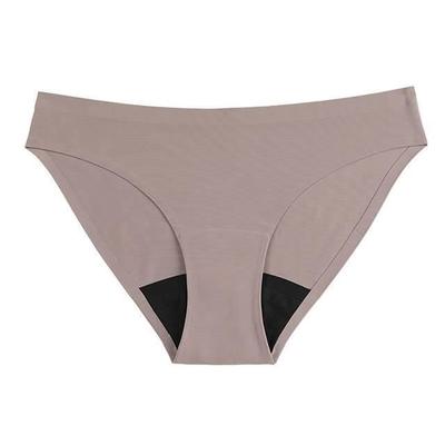 Weekiss Seamless Menstrual Panty, Heavy Flow Period Panty Cotton, XXL (44), Beige