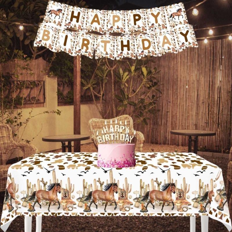 Horse Party Tableware Birthday Party Tableware Horse Themed Party Tableware