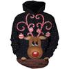 Children's Hoodies Kawaii Santa Claus Graphic Sweatshirt for Kids Loose Casual Pullover Girl Clothes Christmas Gift Children Top