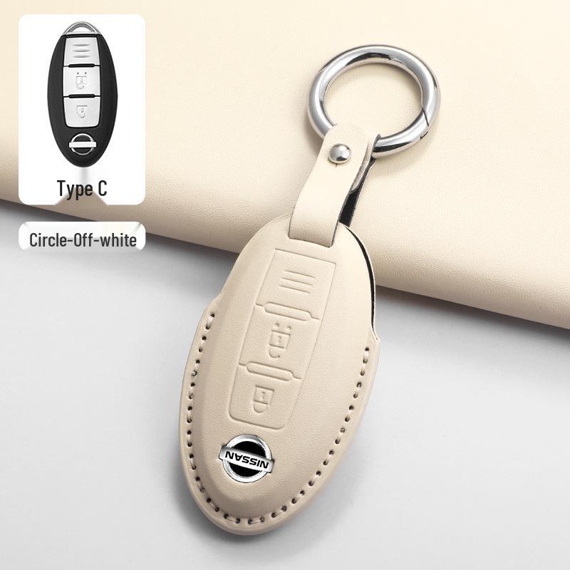 Pinke Schlüsselhülle für Nissan Patrol Y62 5-Tasten Smart-Schlüssel (2018-2019)