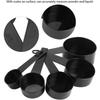 Stackable Spoon Measuring Cup Measuring Spoon with Dial Plastic for Measuring Dry Liquid Ingredients Baking Tools DIY Cake Milk Powder Spoon 10pcs Set
