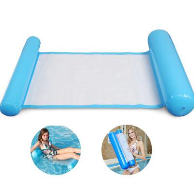 Inflatable Water Hammock Portable Floating Bed Lounge Chair Drifter Swimming Pool Beach Float for Adult