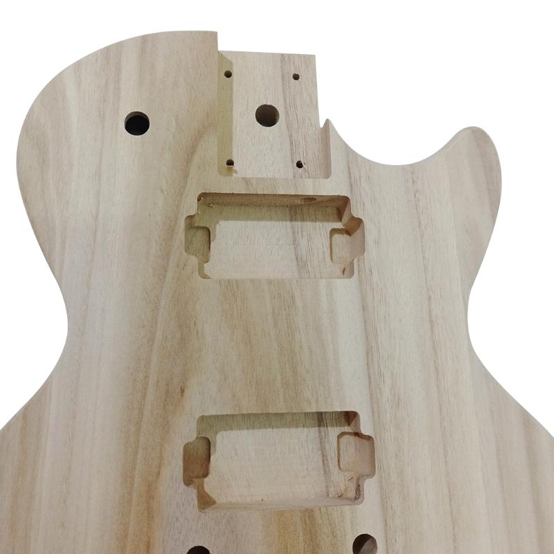 Parti del Corpo della Chitarra, Accessori per Basso su Legno Bianco Piattino per Stile Lp