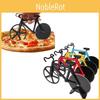 Colorful Bicycle Pizza Cutter Durable Stainless Steel Pizza Slicing Tool