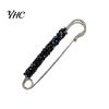 Shawl Clip Fashion Faux Crystal Waist Buckle Fixed Strap Charm Lady Brooch Pin Safety Sweater Cardigan Jewelry Accessory Jean Button