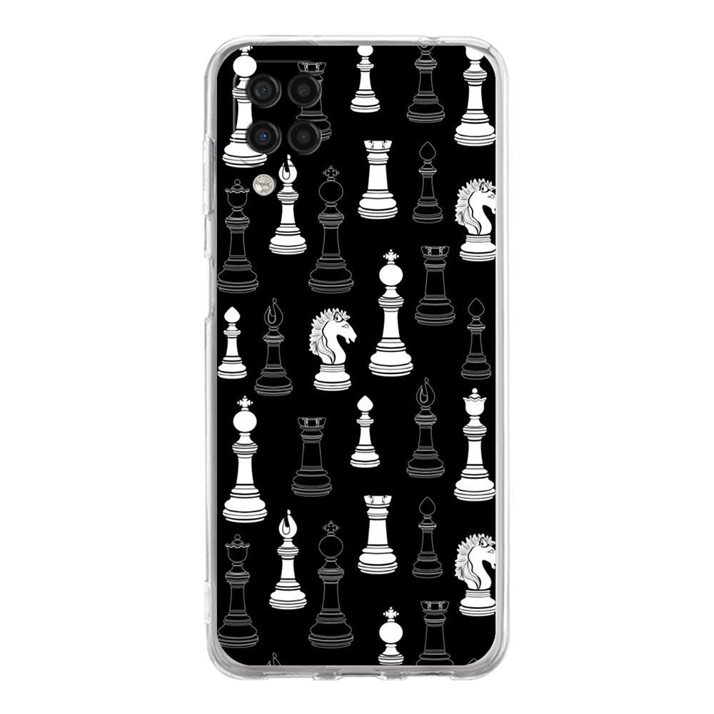 Phone Case For Samsung Galaxy A13 A33 A35 A55 A73 A53 A23 A51 A71 A21S A72 A31 A41 A05s A03S A15 A25 5G Cover Chess Board Art