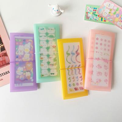 Yoofun 30 vellen Album Scrapbooking Materiaal Papier Stickers Collectie Opbergboek Kaarthouder Transparante Foto Opslag
