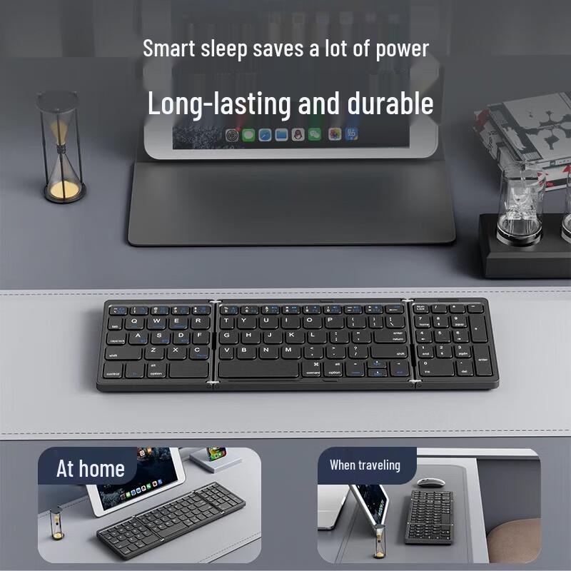 EWEADN B089 Tri-Mode Folding Keyboard with Touchpad