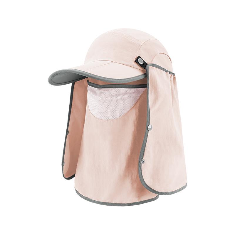 Portable Cap Summer Outdoor Cap Full Protection Sun Protection Face Shade Baseball Cap Anti-mosquito Hat