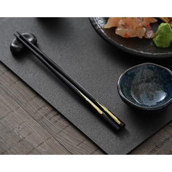 Fukui Prefecture Obama Self-manufactured Chopsticks Chopstick Factory Dishwasher Safe Coated Ryuusei Sakura 5 Pairs Set / Wakasa Coating Antibacterial