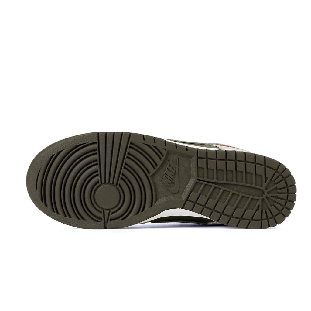 Nike Dunk Slip Resistant Abrasion Resistant Low top Skateboard Shoes Unisex Beige Green HV5980-231 (Team676-)