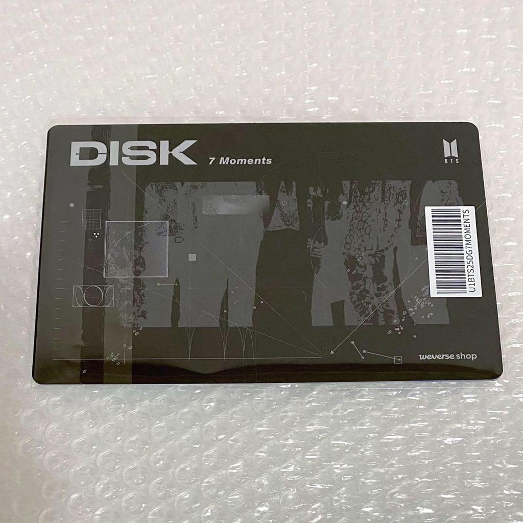 [USED] BTS 7 Moments Weverse Purchase Bonus Lenticular Card