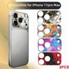 2 SZT. Pełna Ochrona Obiektywu Odporna na Zarysowania Matowa Folia Ochronna na Tylny Aparat dla iPhone 17 Pro Max 17Pro