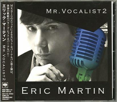 CD ERIC MARTIN - Mr. Vocalist 2 SICP2148 Sony Records In 2009 Japan ObiRock Used
