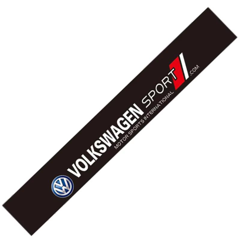 Volkswagen Car Front Rear Windshield Decoration Sticker For VW GTI Polo Golf Passat MK6 Tiguan T-ROC ID.3 Beetle CC Arteon JettaJD2