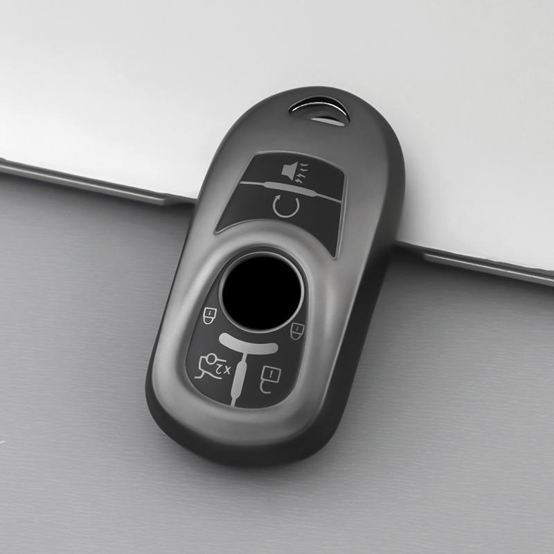 TPU Car Key Cover Bag Case Shell Protector Keychain for Buick Encore Envision Excelle Lacrosse Regal Verano GX GL6