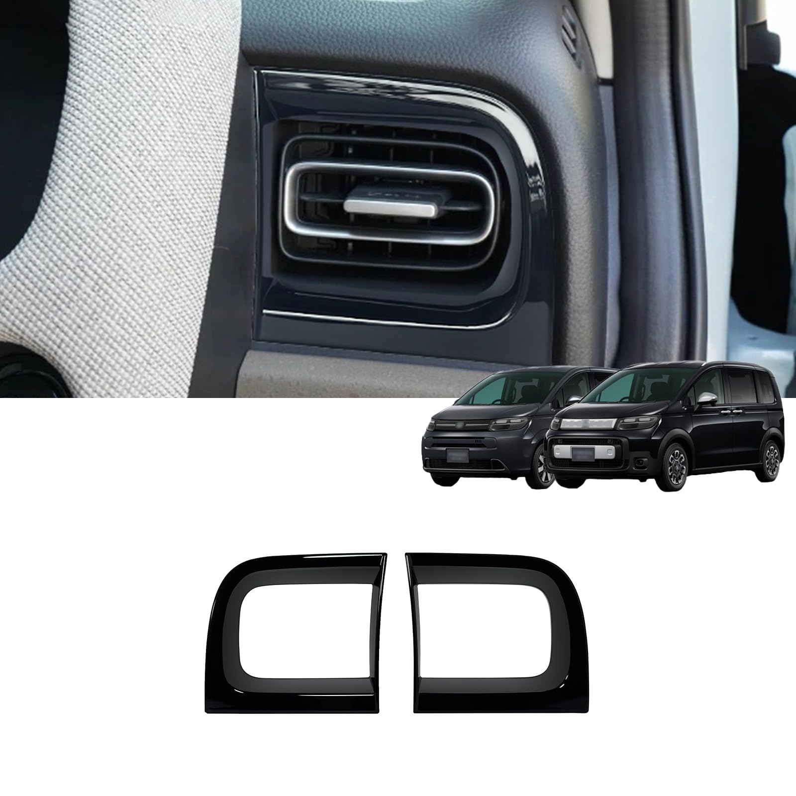 

GIKAKU Накладки на воздуховоды для нового салона серии Freed GT, устойчивые к пятнам и царапинам, простой набор (Эйр Кросстар) - Панель, Устойчивая, Установка, 2-компонентная (Фортепиано