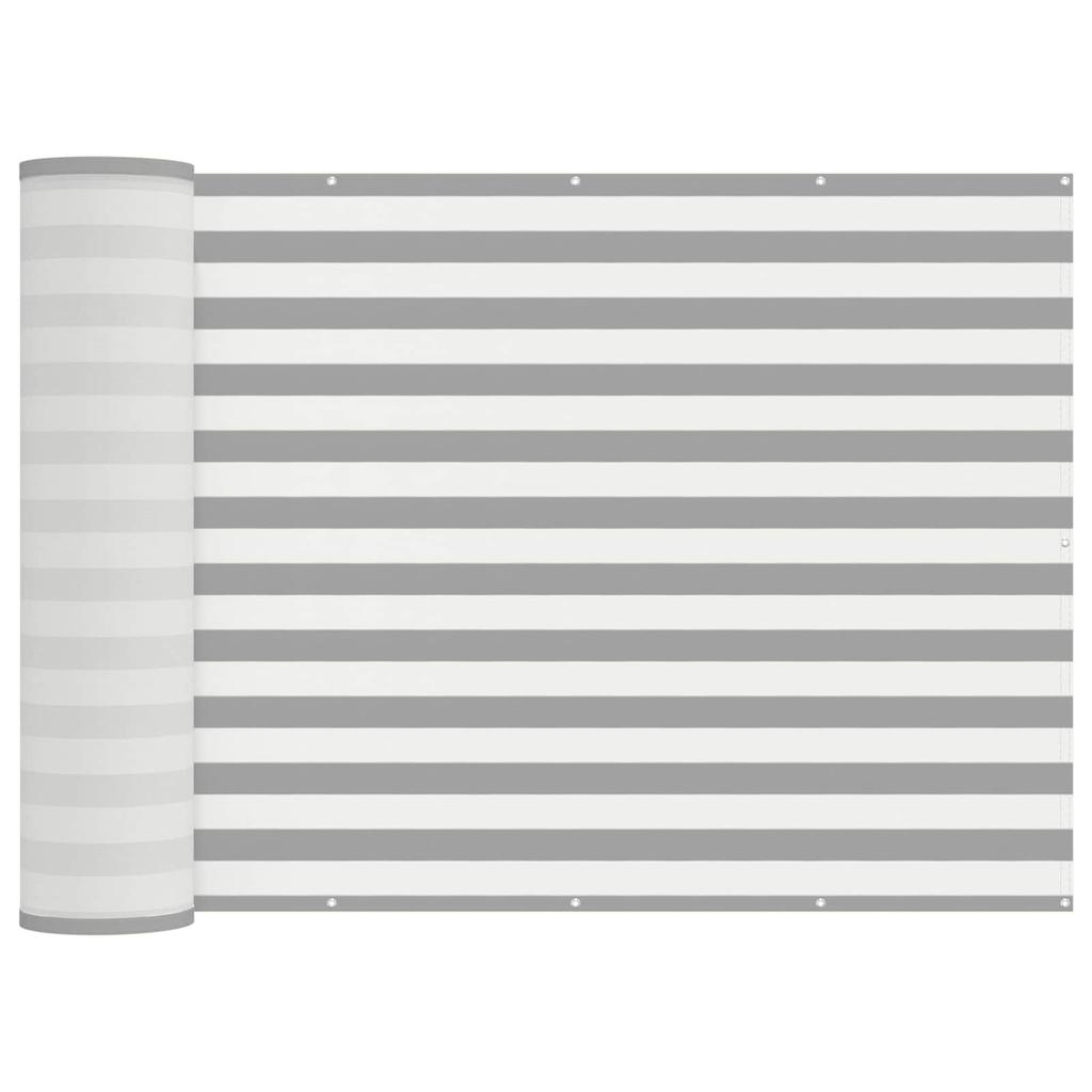 Balcony Privacy Screen 200 x 200 cm Fabric with PU Coating