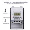 Programmable Digital Timer for Electrical, Indoor In Wall Light Timer Switches 220V 10Amp Electric Wall Timer for Appliances