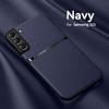 Luxury Magnetic Leather Solid Color Phone Case For Samsung Galaxy A54 A52 A53 A25 A34 A52S M34 S21 Shockproof Back Cover