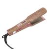 Hair Curler Straightener 2 in 1 Multi Level MCH Heater Shiny Rose Gold Professional Hair