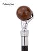 White Man Hold Ball White Walking Cane Fashion Decorative Walking Stick Gentleman Elegant Cosplay Cane Crosier 93cm