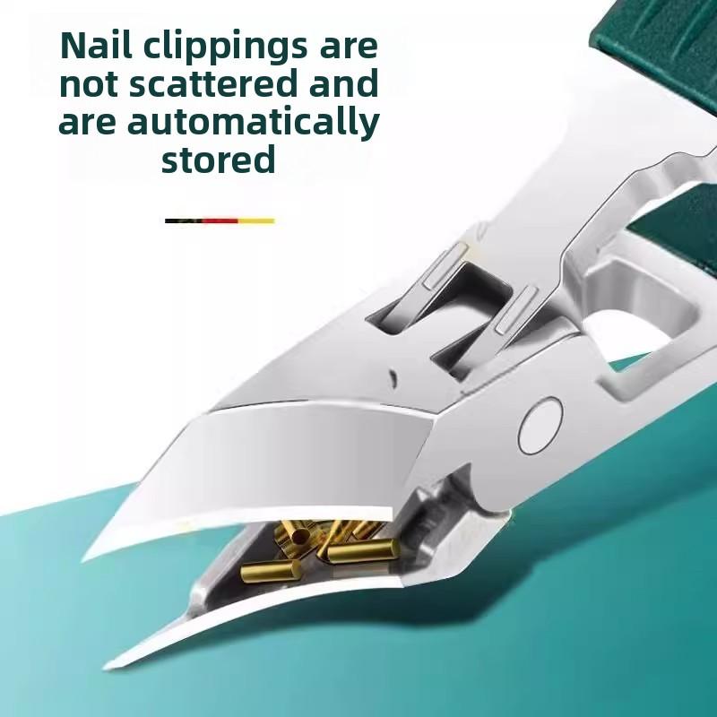 Negleklippere med dypt kutt, vinklede antisprutspisser og bredåpnende kjever